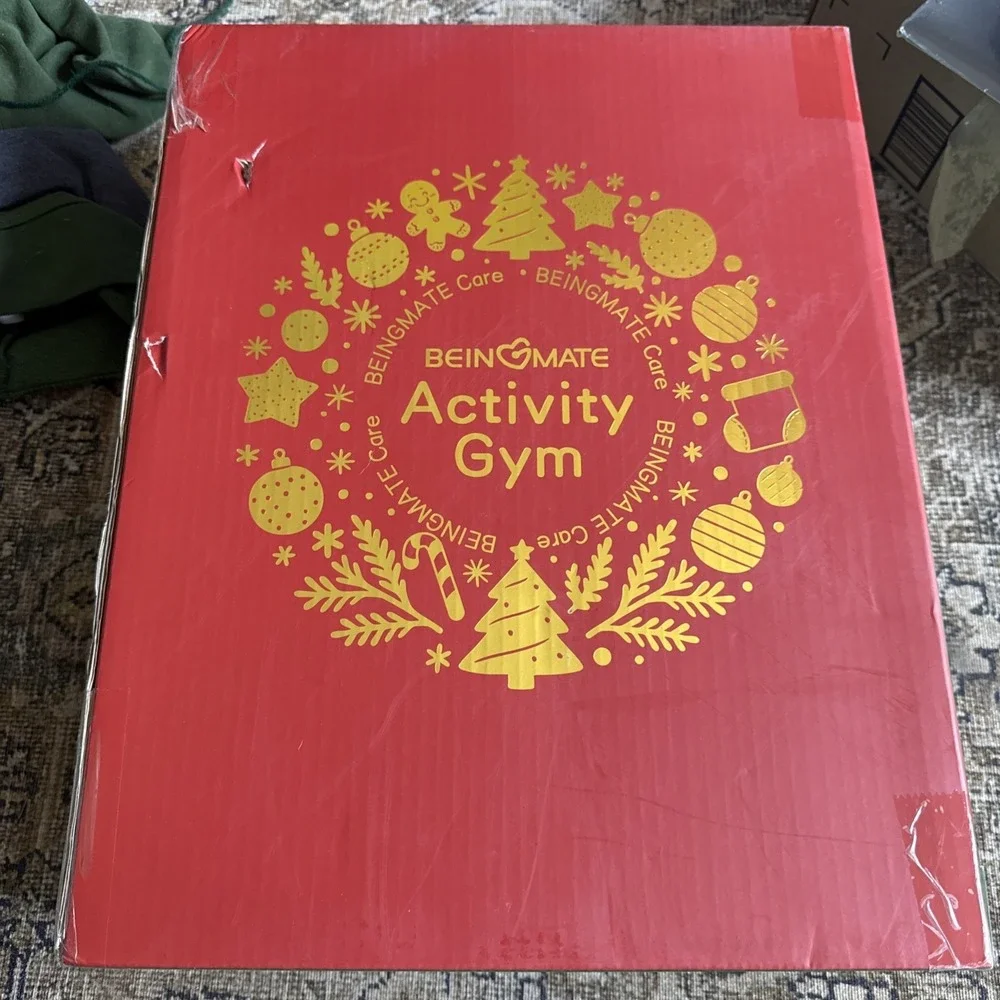 BEINGMATE Care Christmas Baby Activity Play Gym Mat New Sealed Tummy Time
